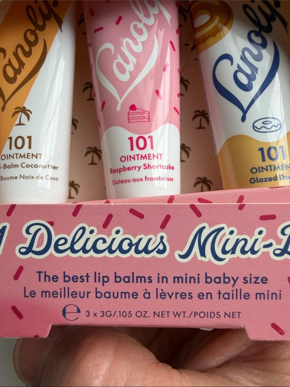 Lanolips 101 Delicious Mini-Bites Lip Ointment Trio